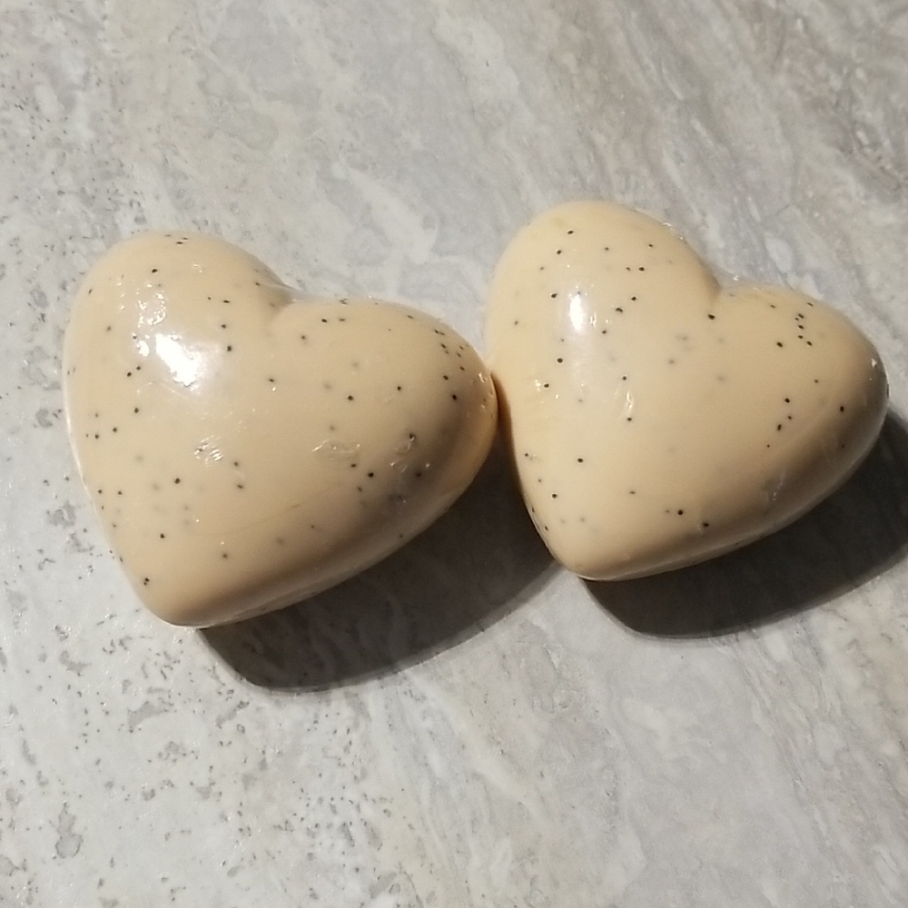 The Body Shop Heart Soaps New